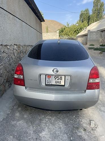 унаа бишкек авторынок: Nissan Primera: 2001 г., 2 л, Автомат, Бензин, Седан — 3