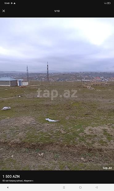 Torpaq sahələrinin satışı: Tikinti — 15