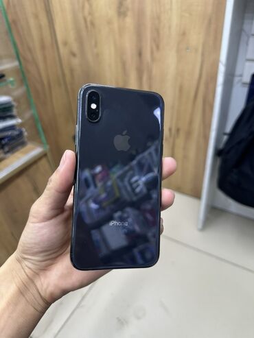ми ноте 10: IPhone Xs, Б/у, 64 ГБ, Space Gray, Защитное стекло, Чехол, Кабель, 100 %
