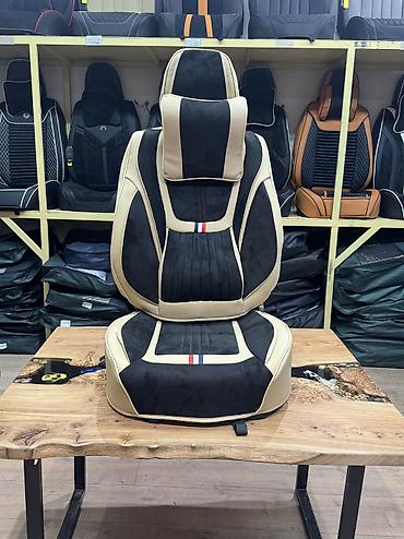 Чехлы и накидки на сиденья: Чехлы Экокожа, С подушкой, Новый, Самовывоз, Бесплатная доставка, Платная доставка — 6