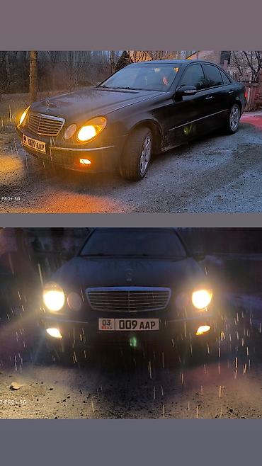 мтз ош: Mercedes-Benz E-Class: 2002 г., 2.7 л, Кол менен иштөөчү, Дизель, Седан — 5