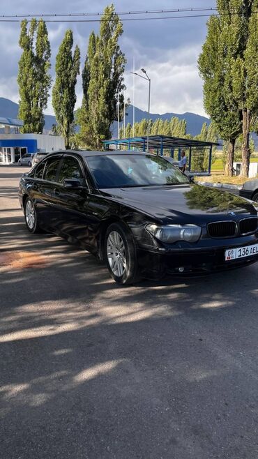 BMW: BMW 7 series: 2003 г., 4.4 л, Автомат, Газ, Седан