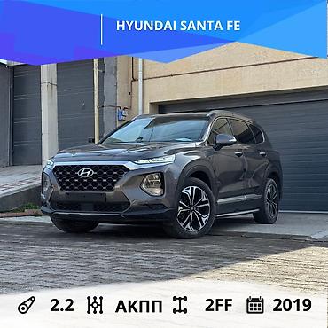 Hyundai: Hyundai Santa Fe: 2019 г., 2.2 л, Автомат, Дизель, Внедорожник — 1