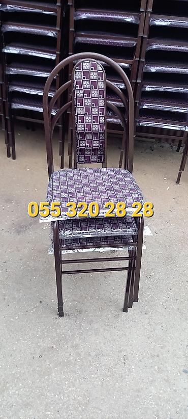 Stullar: Kafe və restoranlar üçün 4 nəfərlik 6 nəfərlik 8 nəfərlik stul və — 11