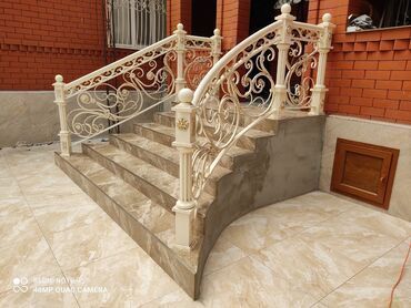 Kafel və metlax: Qranit effektli böyük format döşəmə plitələri – tünd boz - Material — 27