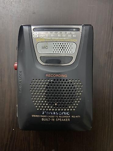 Panasonic RQ-A171 – portativ stereo radio-kasseta pleyer və səs yazıcı