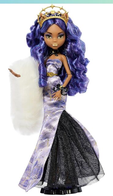 кукла монстер хай купить: Кукла Монстер хай (Monster high) Клодин Холидей в роскошном вечернем
