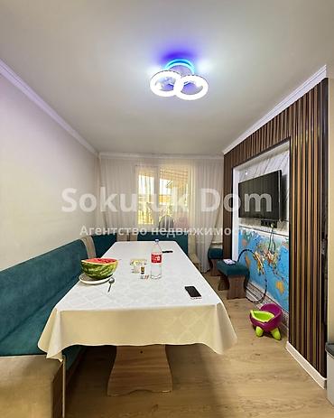 the level: 🏠Продается дом в с. Сокулук 🟡 Комнаты: 6 🟡 Участок: 19 соток 🟡 — 10