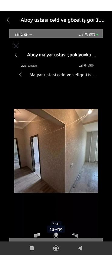 Malyar işləri: Aboy ustası divar kağızları ustası şpoklyovka ustası cəld ve gözel iş -da lalafo.az — 5 Malyar işləri: Aboy ustası divar kağızları ustası şpoklyovka ustası cəld ve gözel iş — 5