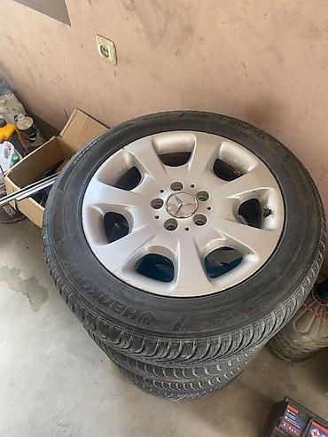 hunday diski r 17: İşlənmiş Disk təkər Mercedes-Benz 215 / 60 / R 16, 5 Boltlu — 1