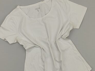 białe t shirty massimo dutti: T-shirt, Janina, S (EU 36), condition - Good