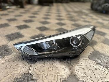tucson: Передняя левая фара Hyundai 2017 г., Б/у, Оригинал — 2
