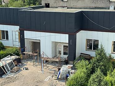 монолитные работы бишкек: Ремонт фасада, Утепление фасада, Фасадный декор | Туникафон | Жидкий травертин, Сухой травертин, Алюкобонд | Термопанели Больше 6 лет опыта — 1