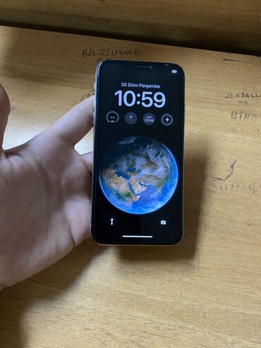 алиса купить в баку: IPhone X, 64 ГБ, Серебристый, Face ID