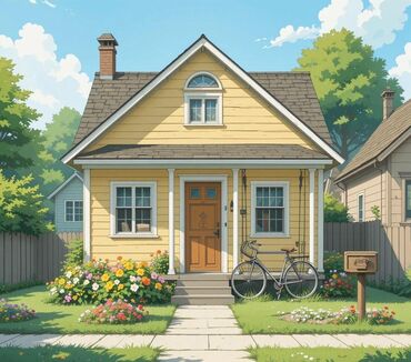 сдаётся дом рухий мурас: 90 м², 3 комнаты, Подвал, погреб, Забор, огорожен