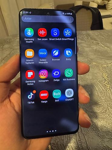 s20 plus: Samsung Galaxy S22 Ultra, 128 GB, rəng - Qara, Barmaq izi — 3