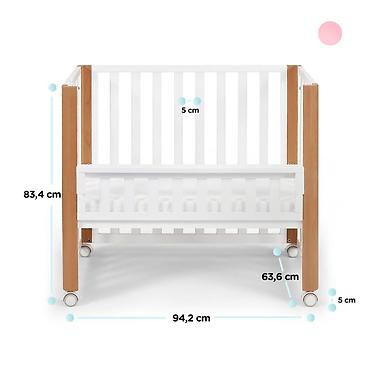 jordan original: KINDERKRAFT KOYA White – drveni krevetac 4 u 1 sa dušekom Šifra — 2