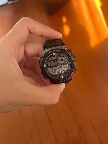 casio illuminator: İşlənmiş, Qol saatı, Casio, rəng - Qara — 3