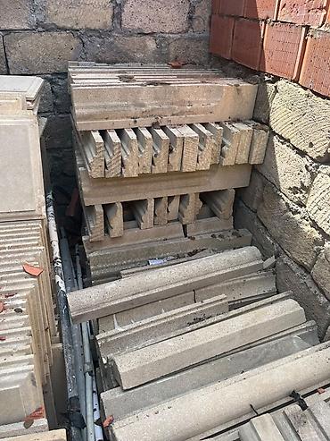 Beton və beton məmulatları: Məhsul: Dekorativ beton elementlər və bordür/üzlük detallarının dəsti — 2