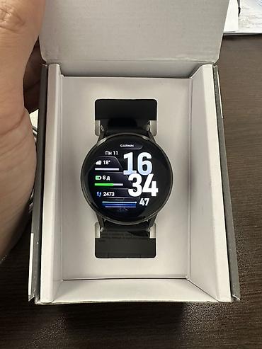 Garmin: Garmin Venu 4, 45 мм С дополнительным кожаным ремешком В идеальном — 3