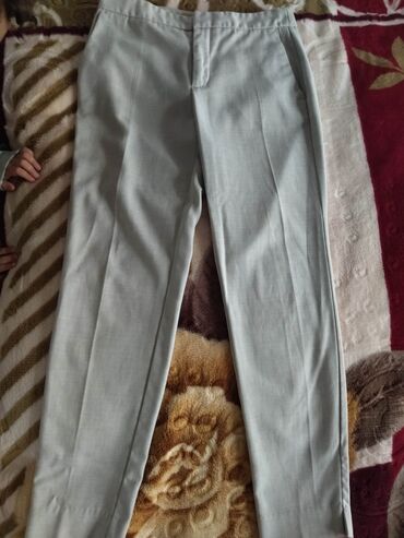 Верхняя одежда: Брюки, Zara, XS (EU 34), цвет - Серый