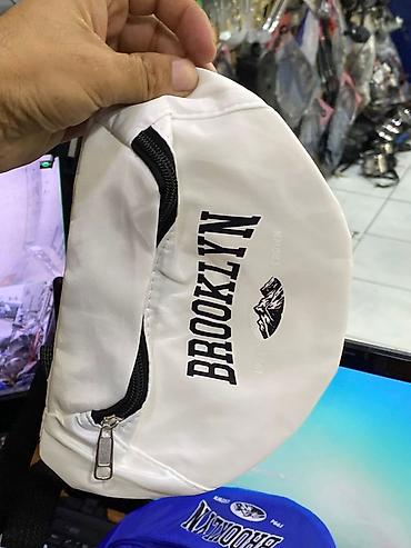 mango çanta: BROOKLYN bel/çiyin çantası - Rəng: ağ (aşağıda mavi variantı da — 1