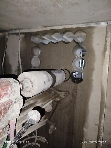 qapi kraskalari: Beton kəsmə - Beton deşmə xidməti Beton kubik kərpicdən qapı — 10