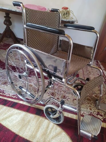 Инвалидные коляски: Satilir!! Tecili 200 manat.Real aliciya endirim olunacaq. Ehtiyaci