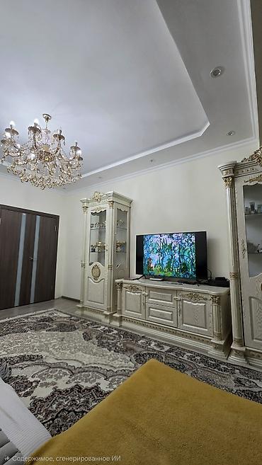застройщики бишкек: 3 комнаты, 100 м², Центральная мечеть Элитка, 8 этаж, Свежий ремонт — 1
