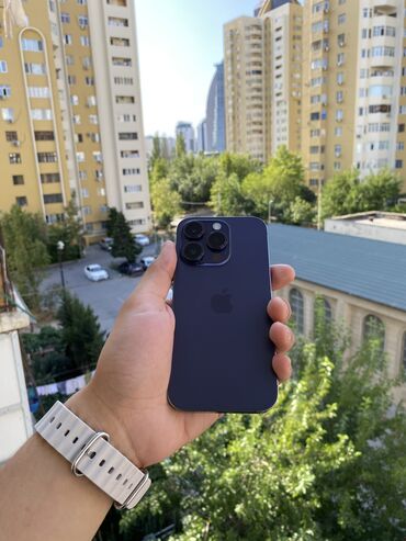 iphone 5 ekran: IPhone 14 Pro, 128 ГБ, Deep Purple