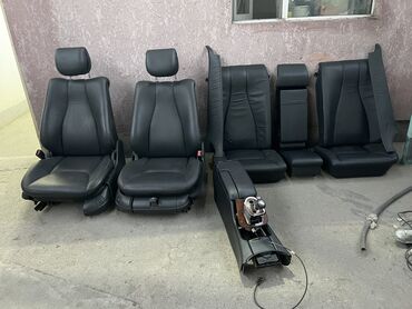 кожаный салон 124: Комплект сидений, Mercedes-Benz