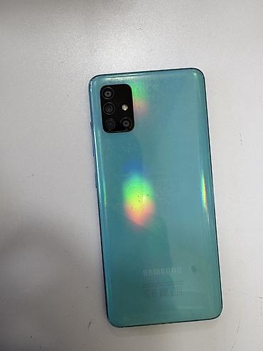 a51 samsung: Samsung Galaxy A51, 64 GB, rəng - Mavi, Barmaq izi — 2