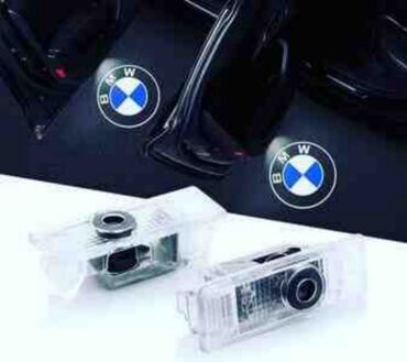 Digər salon aksesuarları: BMW E60 modelləri üçün qapı altı loqo işıqları, yenidir, heç istifadə