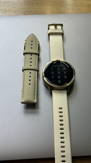 - бренд Garmin Размер 41 2 ремешка ( Кожа+Силикон ) В использовании 1