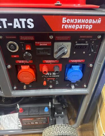 Генераторы: Генератор смерч с автоматикой 🔥 5.5 кВт 2 розетки — 9