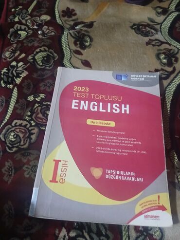 Testlər: İngilis dili Testlər 11-ci sinif, 1-ci hissə, 2023 il
