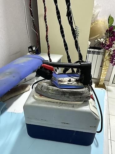 dərzi utu: Peşəkar buxarlı ütü və buxar generatoru - Tip: Ayrı qazanlı buxarlı — 1
