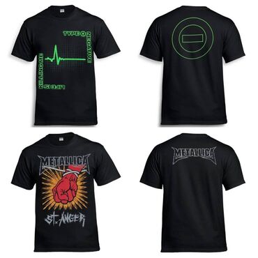 Футболки: Магазин Rockshop, г. Бишкек, Чуй 32б, ТЦ Арбат, 2 этаж. Приобретая — 6