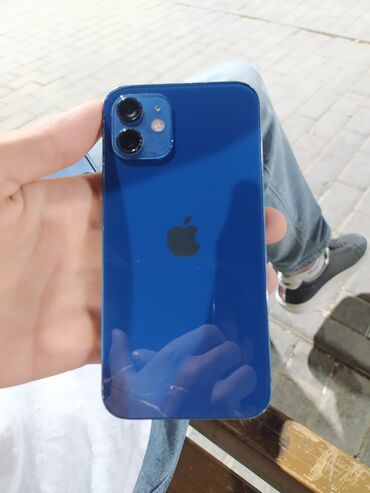 iphone 12 irsad: IPhone 12, 256 GB, Mavi, Face ID