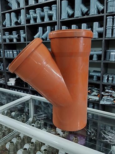 valfex: Тройник канализационный VALFEX ПП 160/160 × 45° Канализационный — 1