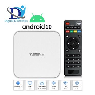 hd box: Приставка TV BOX T96 mini Android 10.0 | Гарантия + Доставка • На OS