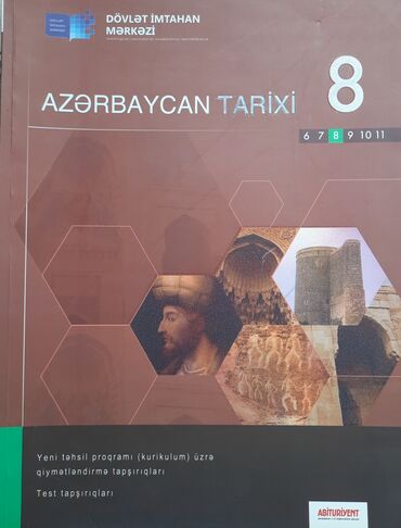 7 sinif azerbaycan tarixi: 8 ci sinif Azərbaycan tarixi test kitabı satılır