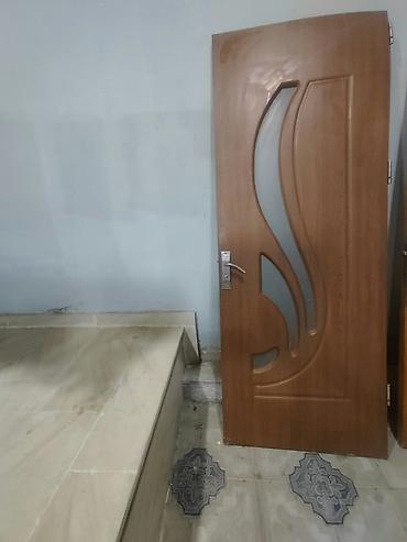 agac gulleri: Taxta otaq qapıları dəsti - Material: təbii ağac (açıq palıd/şam — 4