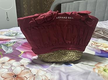 Çantalar: ARMAND BASI “Fragrances” brendli hörmə çanta - Dizayn: üst hissəsi — 2
