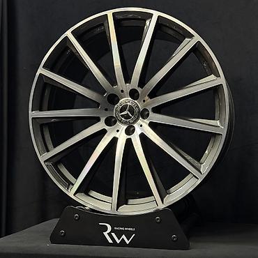 41 5: Литые Диски R 21 AMG, Комплект, отверстий - 5, Новый — 2