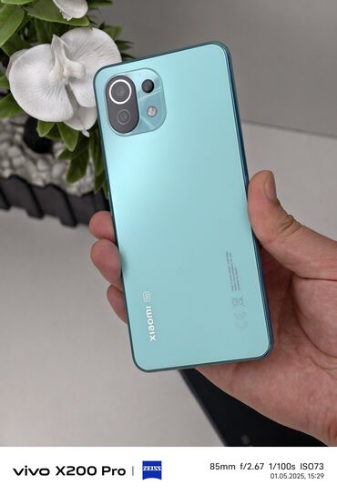 рассрочка телефон без банка: Xiaomi, Mi 11 Lite, Б/у, 128 ГБ, цвет - Синий, В рассрочку, 2 SIM