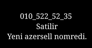 SİM-kartlar: Azersel nomre satilir 250 azn