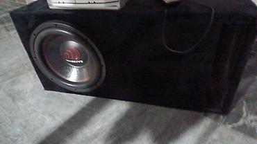 Massive subwoofer və qutu patpresi çxarır 2500 wat - Marka/model