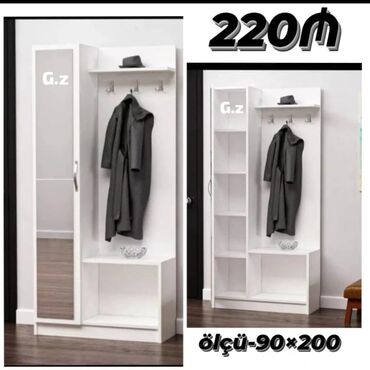 Dolablar: Yeni, 2 qapılı Düz dolab, Dəhliz dolabı — 19