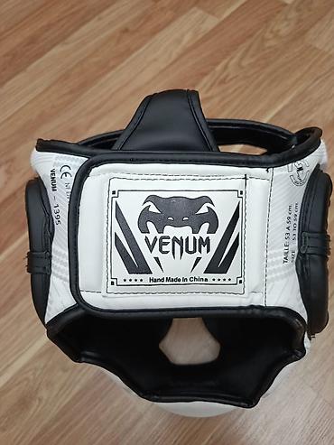 Boks aparatları: Venum boks/MMA baş qoruyucusu - Brend: Venum - Rəng: ağ-qara — 2